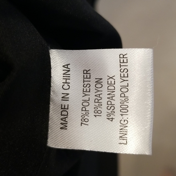 💕DREW💕 Cape Zip Up Blazer Black Small S - Picture 8 of 9